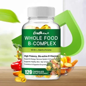 Vitamin B Complex Capsules, Non-GMO